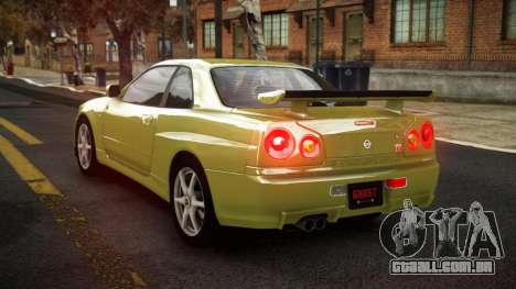 Nissan Skyline R34 Sahunlia para GTA 4