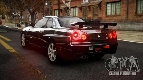 Nissan Skyline R34 Sahunlia S13 para GTA 4