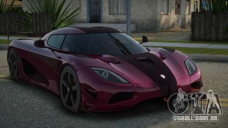Koenigsegg Agera Isjeony para GTA San Andreas