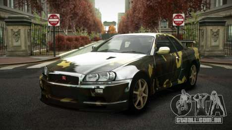 Nissan Skyline R34 Zoelly S2 para GTA 4