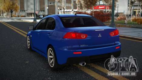 Mitsubishi Lancer Evolution X Bolifa para GTA 4