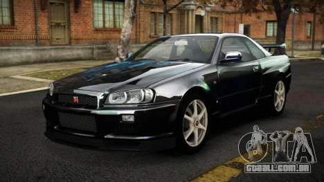 Nissan Skyline R34 Sahunlia S10 para GTA 4