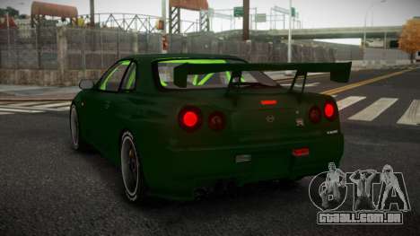Nissan Skyline R34 Rehge para GTA 4