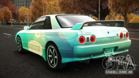Nissan Skyline R32 Vierolas S8 para GTA 4