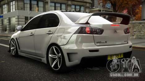 Mitsubishi Lancer Evolution X Bozibi para GTA 4