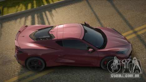 Chevrolet Corvette C8 20th para GTA San Andreas