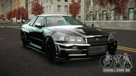 Nissan Skyline R34 Jopunoh para GTA 4