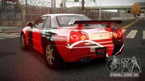 Nissan Skyline R34 Zoelly S11 para GTA 4