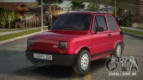 Fiat 126p Usliroth para GTA San Andreas