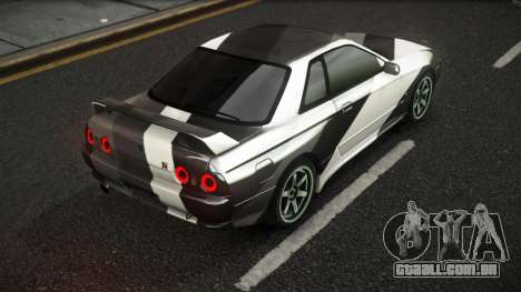 Nissan Skyline R32 Vierolas S10 para GTA 4