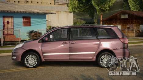 2006 Toyota Sienna para GTA San Andreas