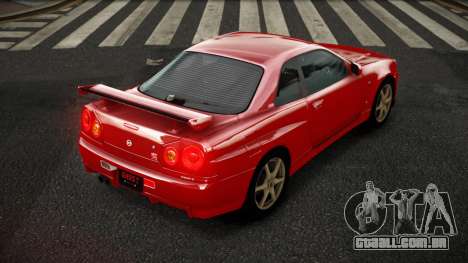 Nissan Skyline R34 Zoelly para GTA 4