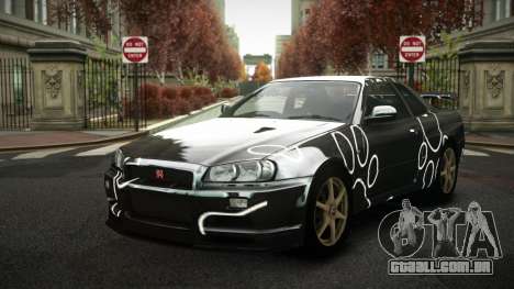 Nissan Skyline R34 Zoelly S5 para GTA 4