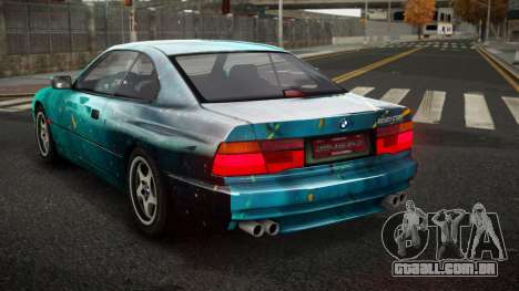 BMW 850CSi Ewgaria S6 para GTA 4