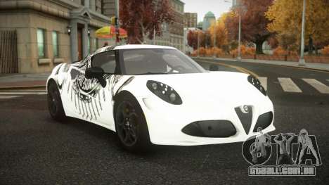 Alfa Romeo 4C Niraconah S8 para GTA 4