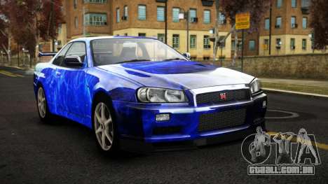 Nissan Skyline R34 Sahunlia S3 para GTA 4