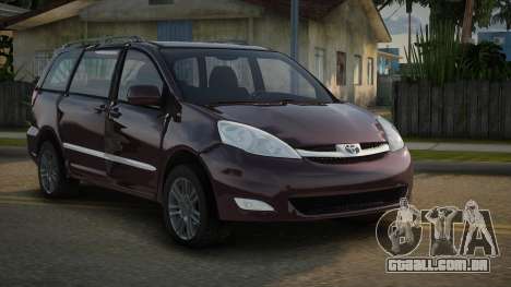 2006 Toyota Sienna para GTA San Andreas