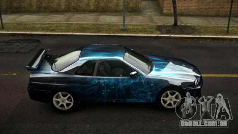 Nissan Skyline R34 Sahunlia S10 para GTA 4