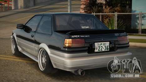 Toyota AE86 Jostian para GTA San Andreas