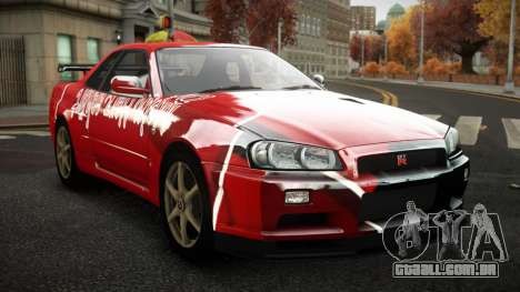 Nissan Skyline R34 Zoelly S11 para GTA 4