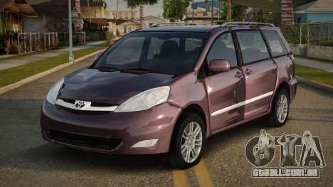 2006 Toyota Sienna para GTA San Andreas