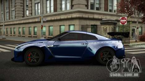Nissan GT-R Wolref para GTA 4