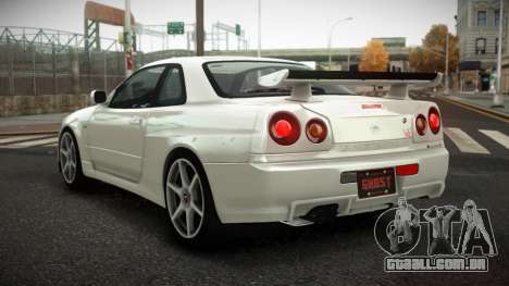 Nissan Skyline R34 Xirwuz para GTA 4