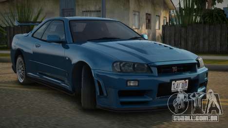 Nissan Skyline GT-R R34 Jatian para GTA San Andreas