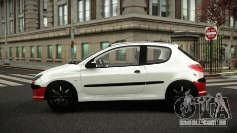 Peugeot 206 Dihinowos para GTA 4