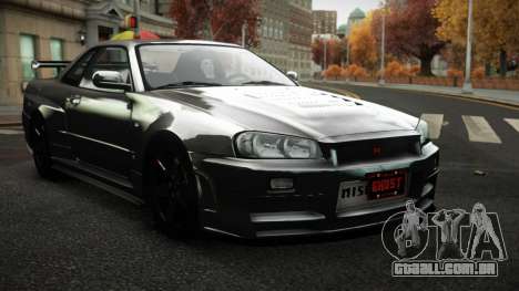 Nissan Skyline R34 Deskesopu para GTA 4
