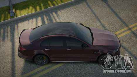 Mercedes-Benz E63S AMG Zasaria para GTA San Andreas
