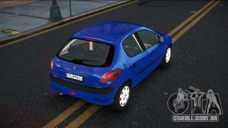 Peugeot 206 Haha para GTA 4