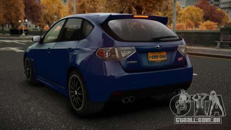 Subaru Impreza Logu para GTA 4