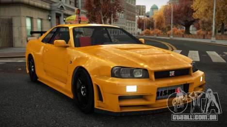 Nissan Skyline R34 Kibkitab para GTA 4