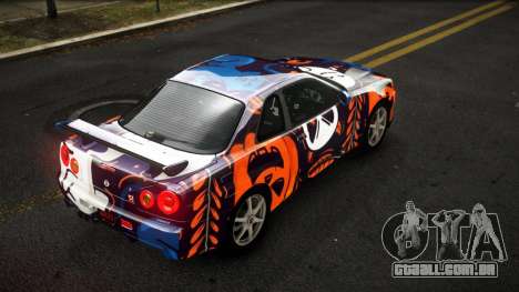 Nissan Skyline R34 Sahunlia S6 para GTA 4