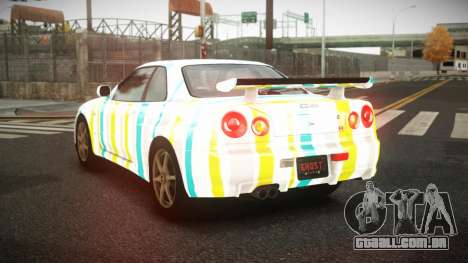 Nissan Skyline R34 Zoelly S3 para GTA 4
