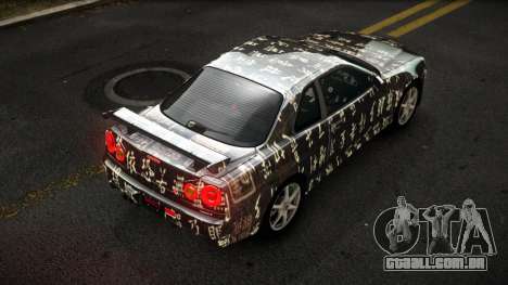 Nissan Skyline R34 Sahunlia S5 para GTA 4