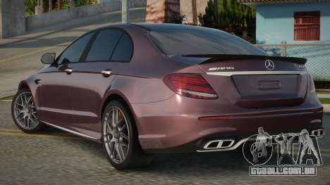 Mercedes-Benz E63S AMG Zasaria para GTA San Andreas