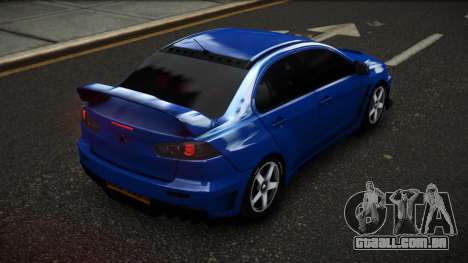 Mitsubishi Lancer Evolution X Miasa para GTA 4
