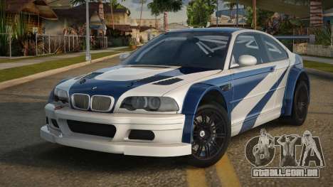 BMW M3 GTR Miceney para GTA San Andreas