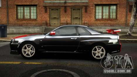 Nissan Skyline R34 Sahunlia S4 para GTA 4