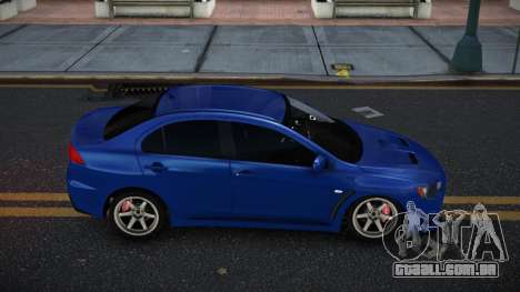 Mitsubishi Lancer Evolution X Bolifa para GTA 4