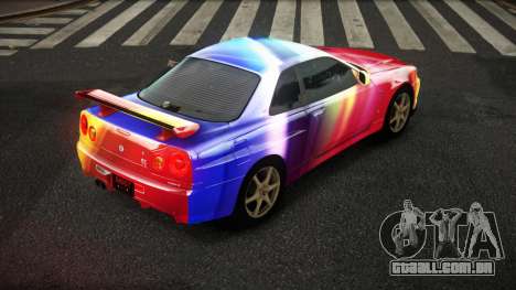 Nissan Skyline R34 Zoelly S4 para GTA 4