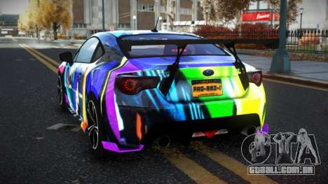 Subaru BRZ Eltithy S12 para GTA 4