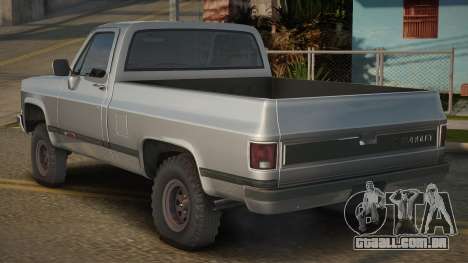Chevrolet Silverado 86th para GTA San Andreas
