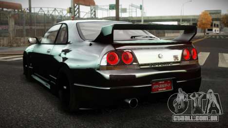 Nissan Skyline R33 Bibixukiz para GTA 4