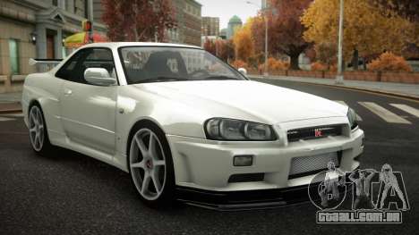 Nissan Skyline R34 Xirwuz para GTA 4