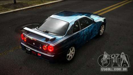Nissan Skyline R34 Sahunlia S10 para GTA 4