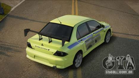 Mitsubishi Lancer Evolution VII Erley para GTA San Andreas