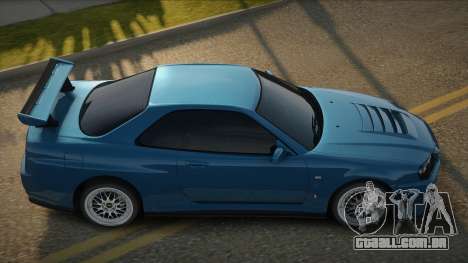 Nissan Skyline GT-R R34 Jatian para GTA San Andreas